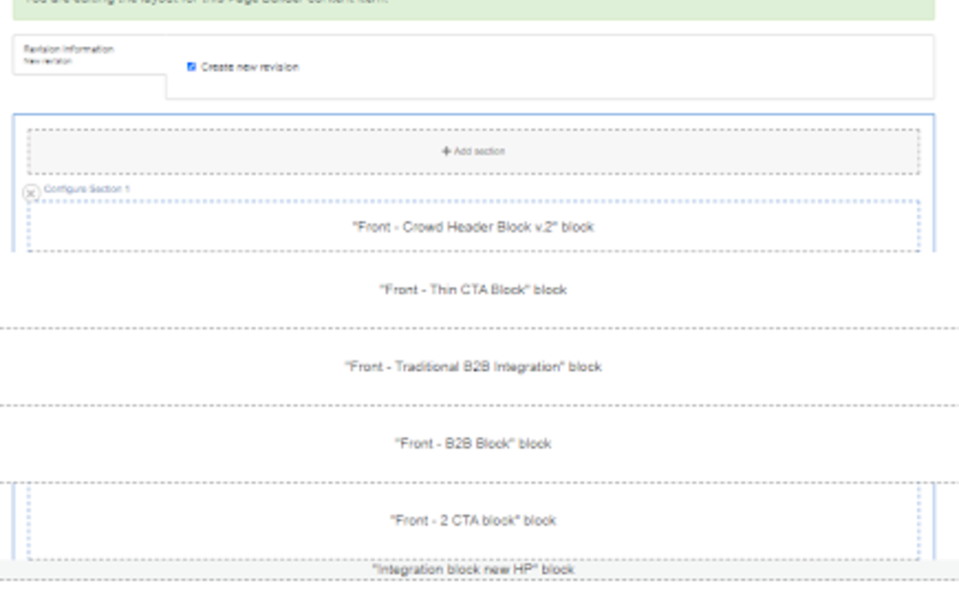 Attico developed a visual design tool called Layout Builder
