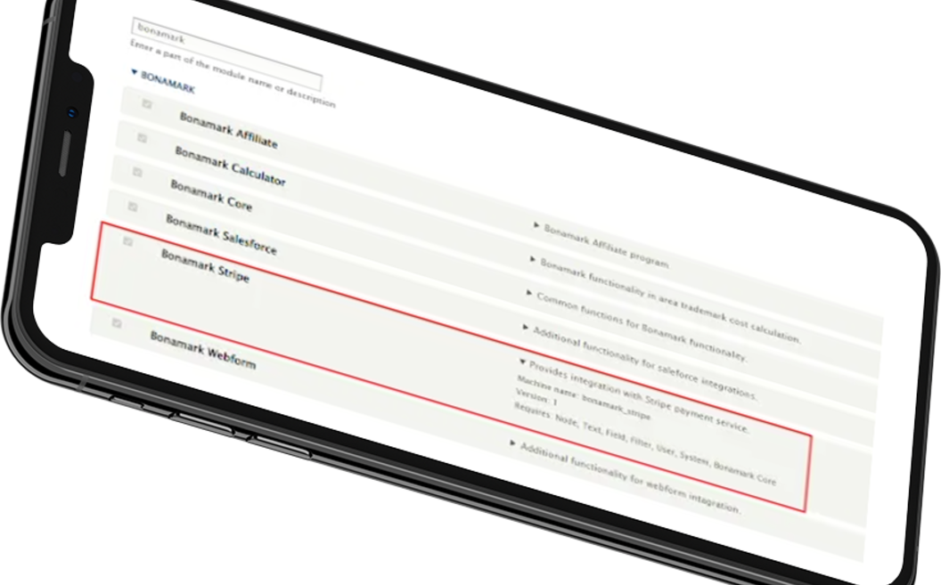 A Custom Payment Module with Stripe Integration for Bonamark